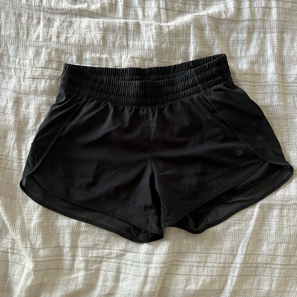 Athleta Mesh Racer Run Short 4"